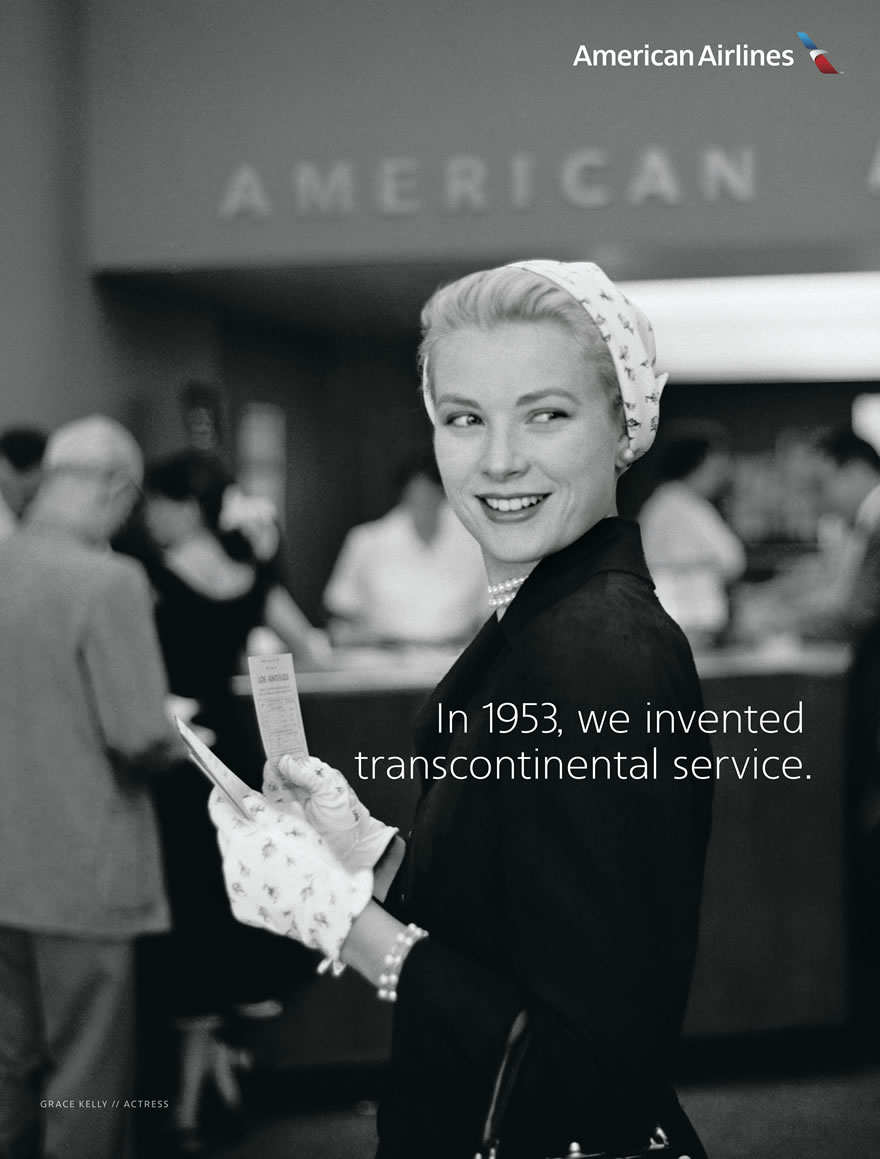 In 1953, we invented transcontinental service.