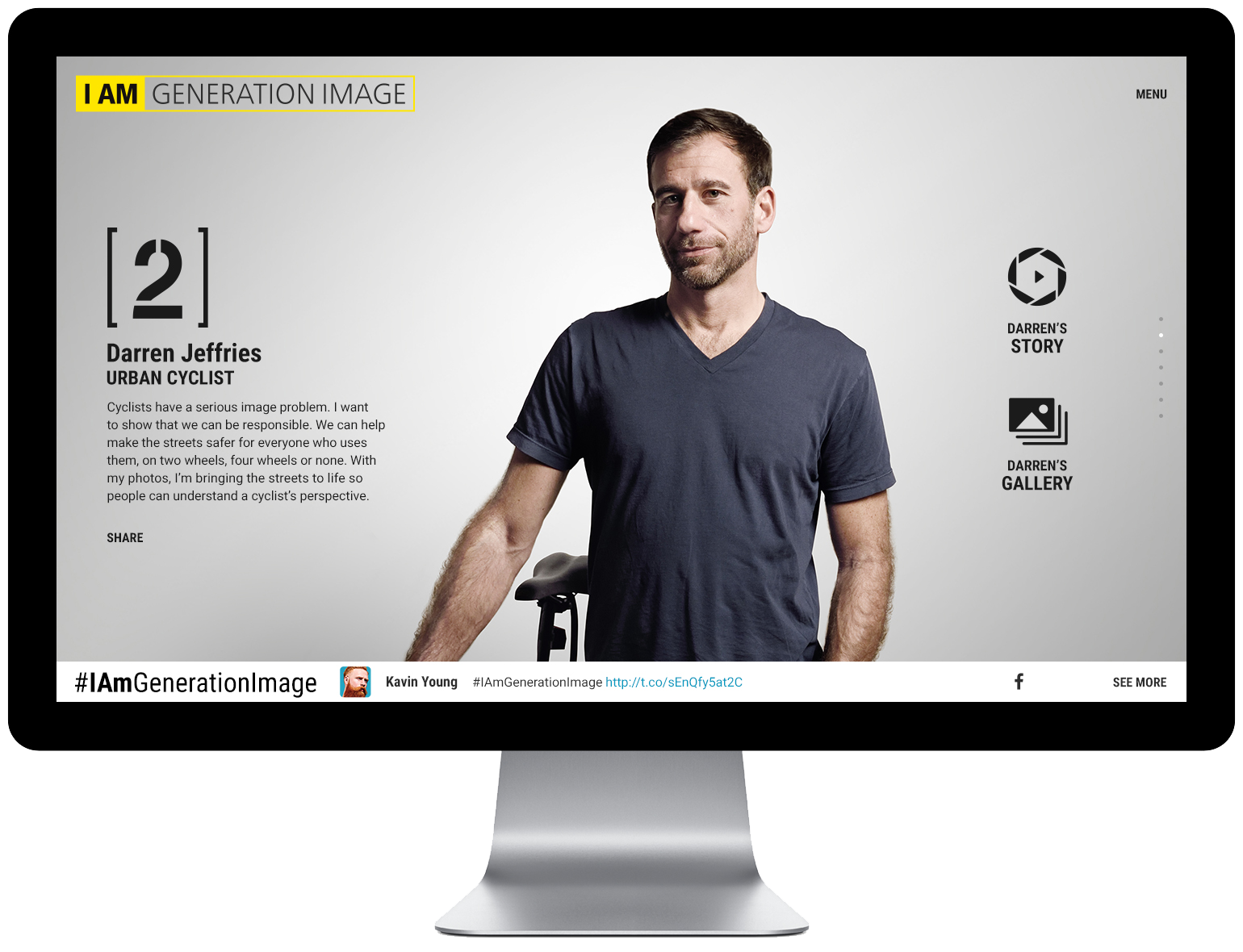 Screenshot of iamgenerationimage.com